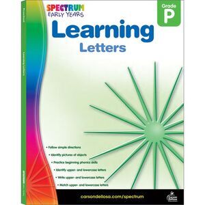Learning Letters, Grade Pk -- Spectrum